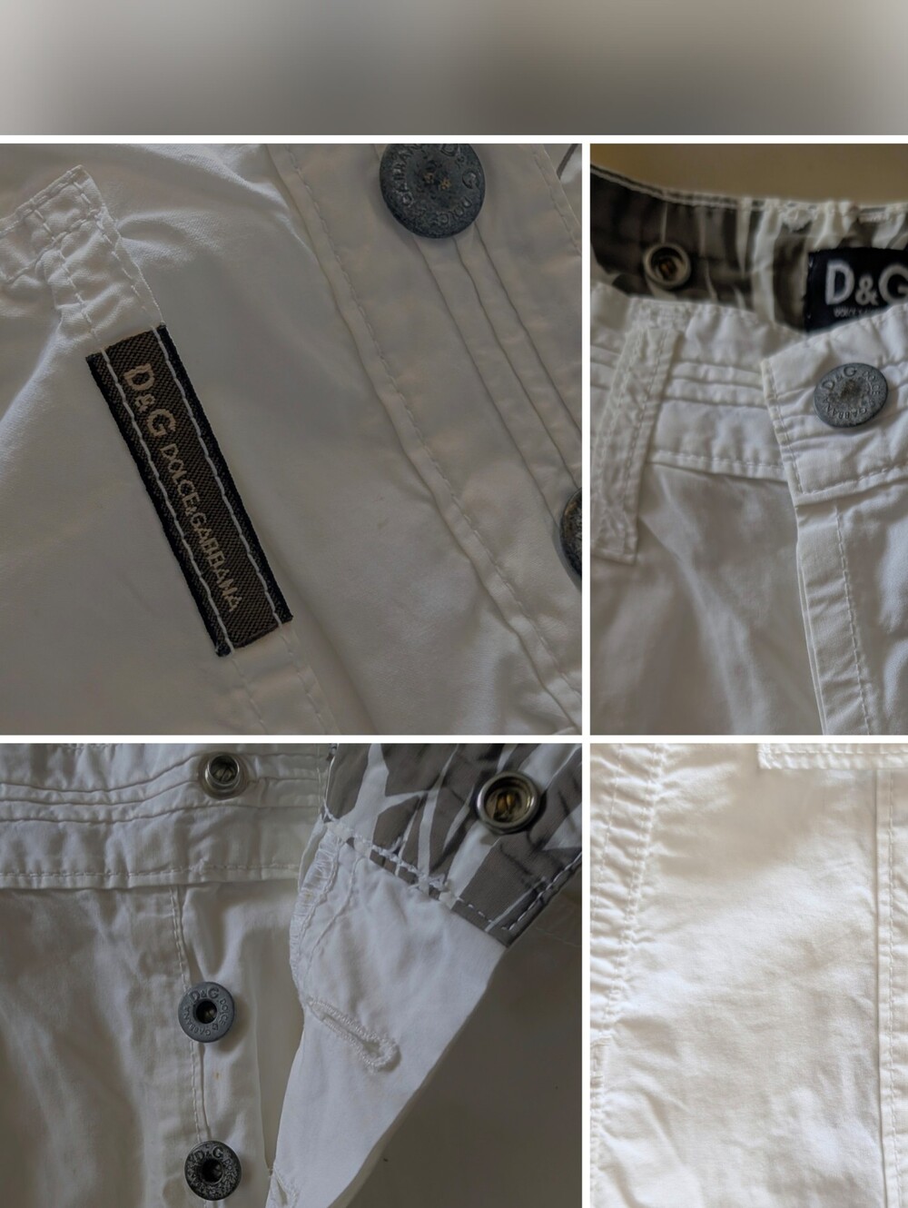 SALE! 🔥  Dolce&gabbana knickerbocker cargo cropped pants - Picture 7 of 16